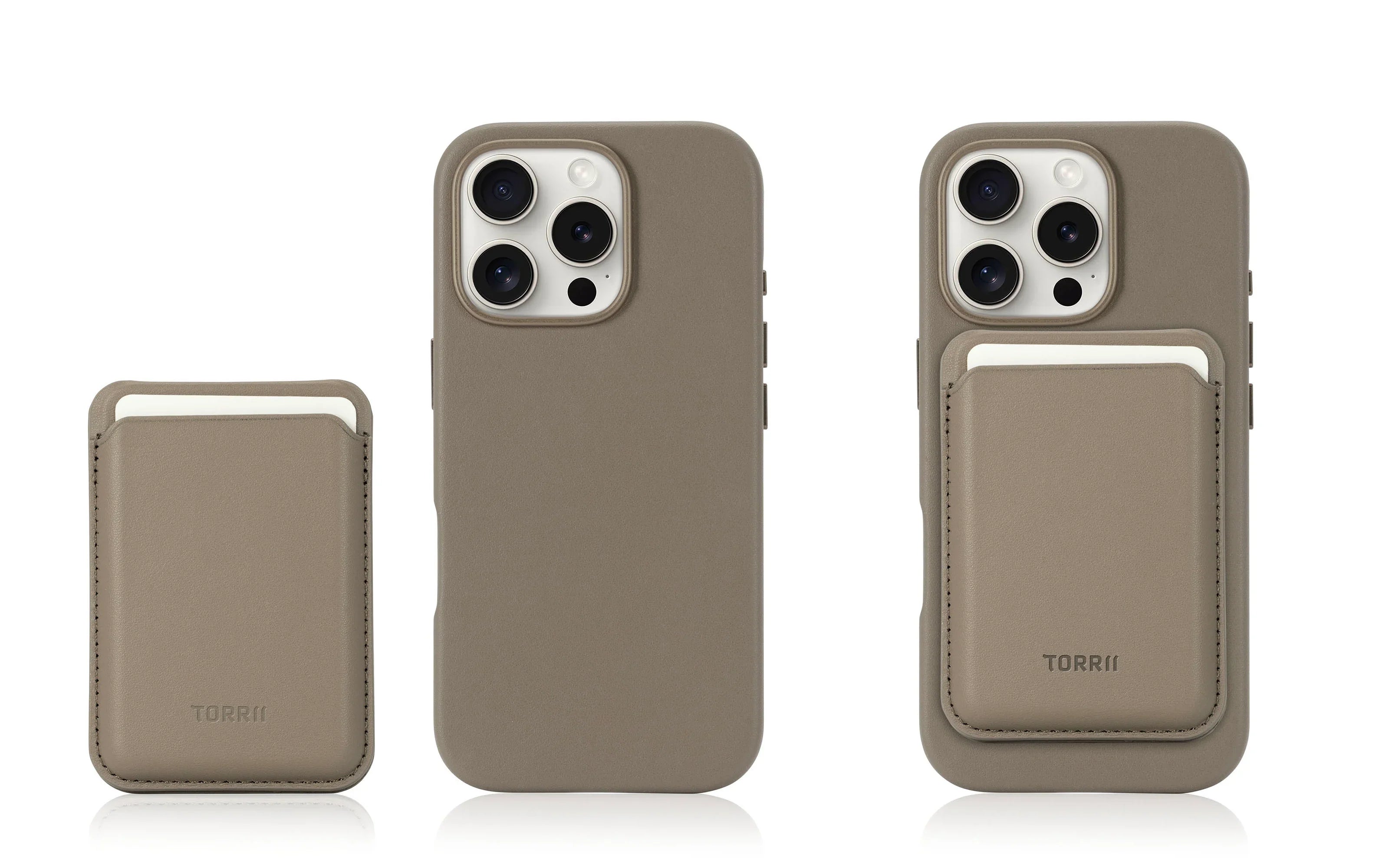 iPhone 16 Pro Max Torrii Koala MagSafe Case + Wallet Stand - Slate Gray - Tashqila iPhone 16 Pro Max Torrii Koala MagSafe Case + Wallet Stand - Slate Gray - Tashqila